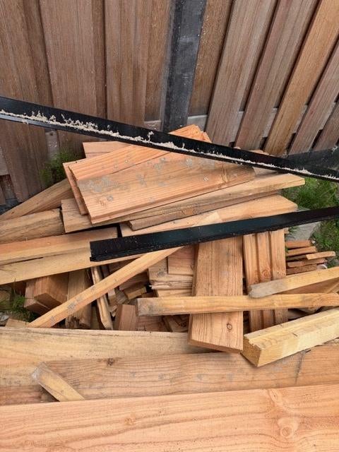 Resthout kachelhout houten planken als extra, Ophalen, Gebruikt, Minder dan 25 mm, Plank