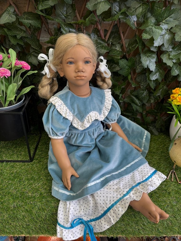 Annette Himstedt Alke, 75cm., Gebruikt, Annette Himstedt, Ophalen of Verzenden, Levensecht of Reborn