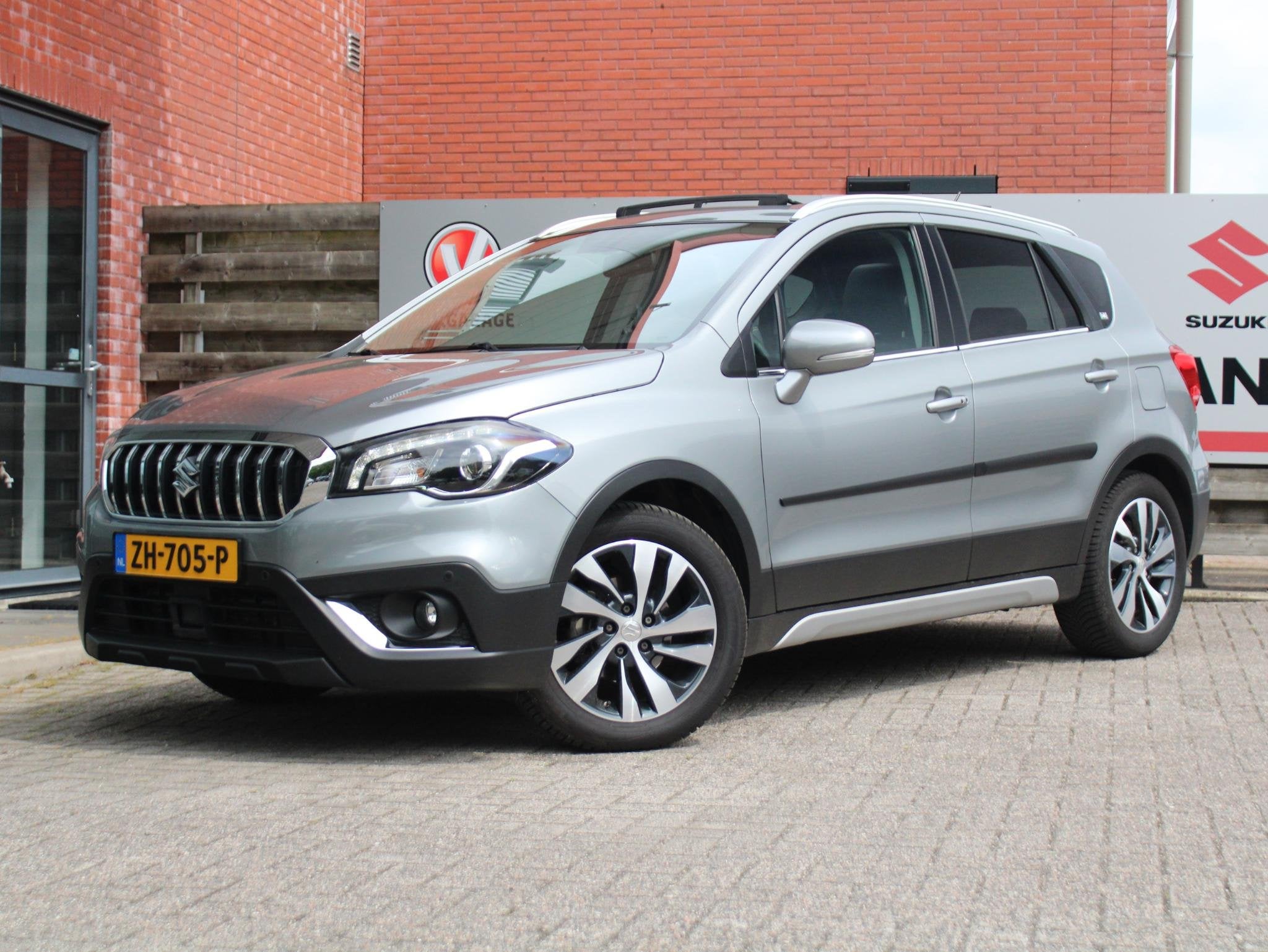 Suzuki S-Cross 1.4 Boosterjet AllGrip Stijl Lederen Bekledin, Auto's, Automaat, Gebruikt, Euro 6, 4 cilinders