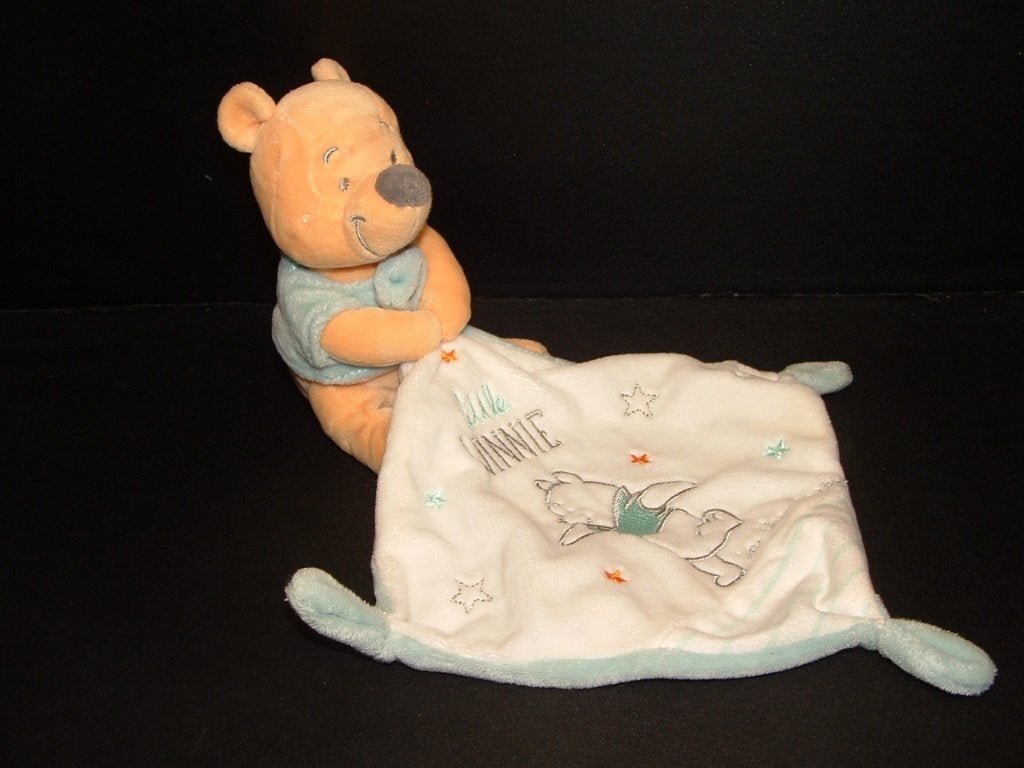 DISNEY WINNIE THE POOH BEER KNUFFELDOEKJE VELOURS, Verzenden, Nieuw, Overige typen