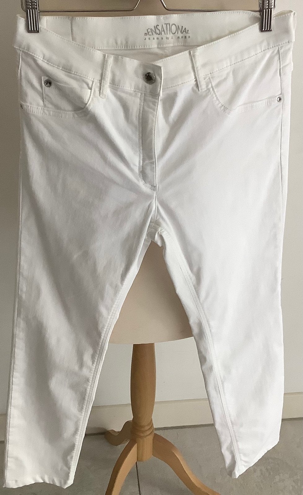 Zerres jeans maat 42 kleur wit nieuw, Kleding | Dames, Wit, Maat 42/44 (L), Nieuw, Ophalen of Verzenden