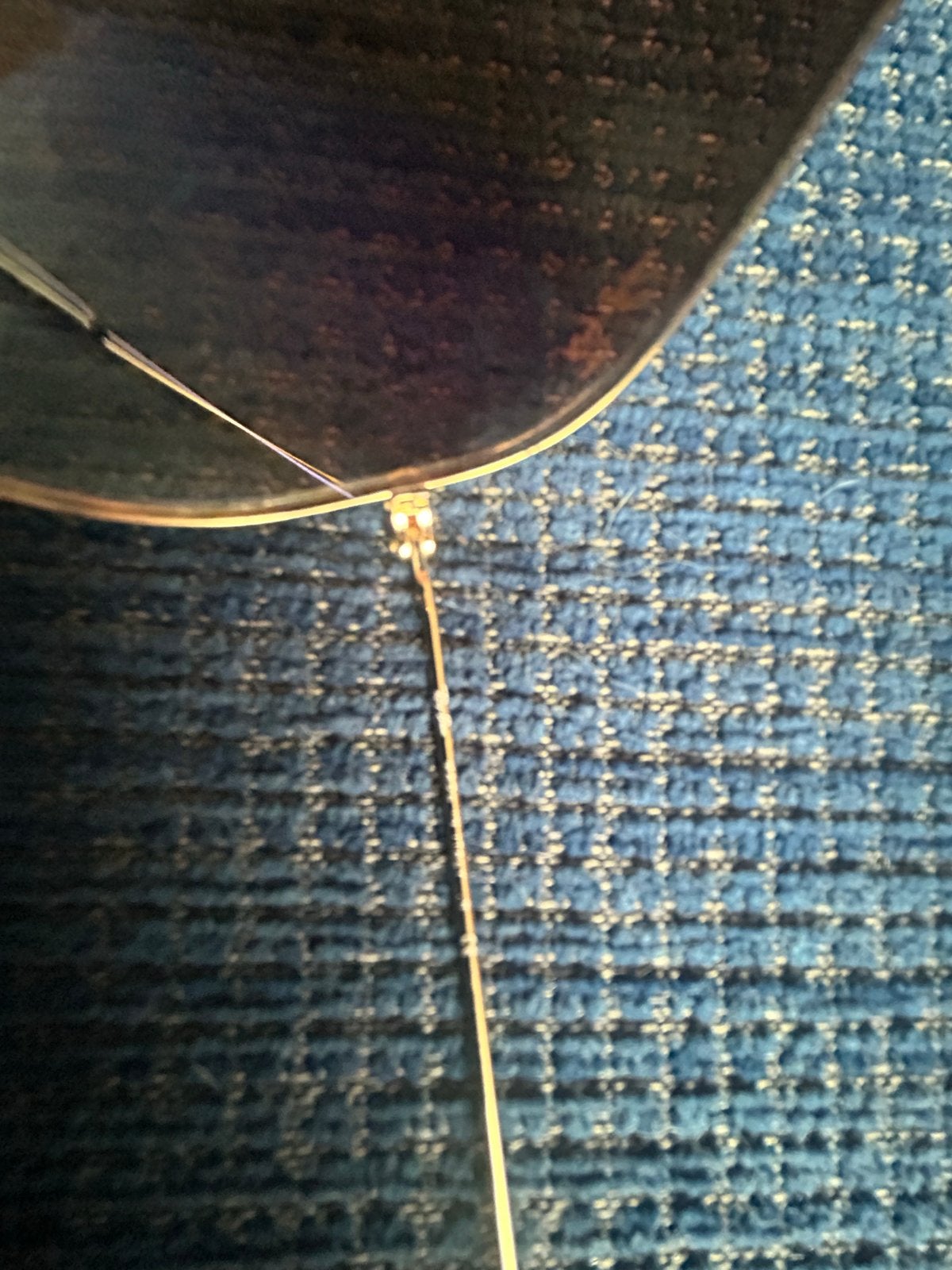 Ray-Ban Aviator Large Metal RB 3025 Zonnebril, Gebruikt, Zonnebril, Bruin, Ophalen of Verzenden