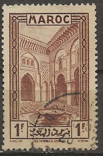 Marokko, Ophalen of Verzenden, Marokko, Gestempeld