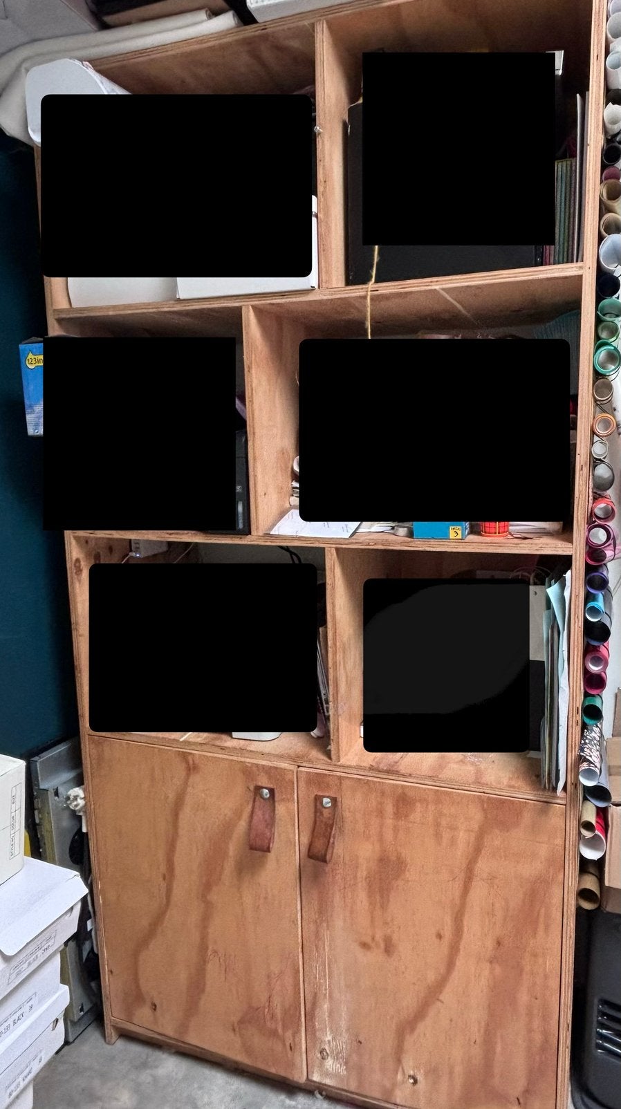 Vakken kast handgemaakt, Ophalen, Zo goed als nieuw, 25 tot 50 cm, Minder dan 150 cm