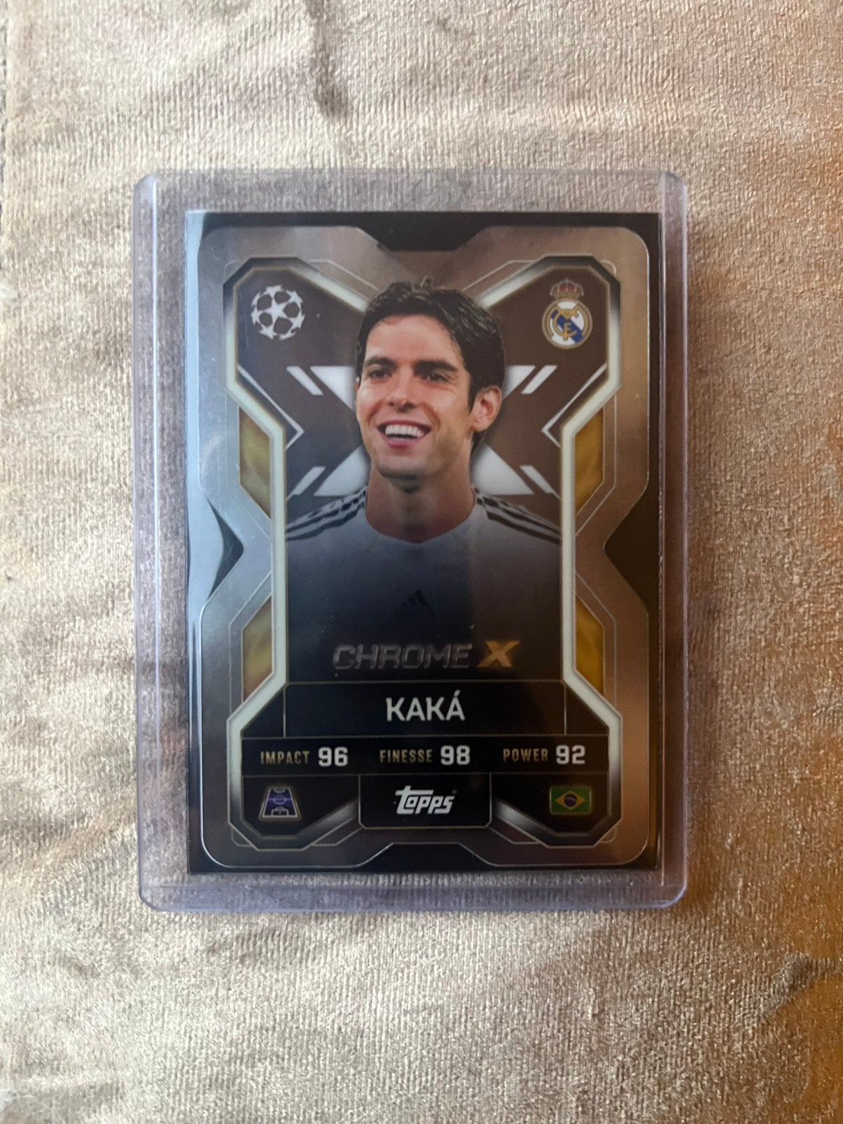 Topps Chrome UEFA – Kaká X-Chrome (Real Madrid), Ophalen, Zo goed als nieuw, Plaatje