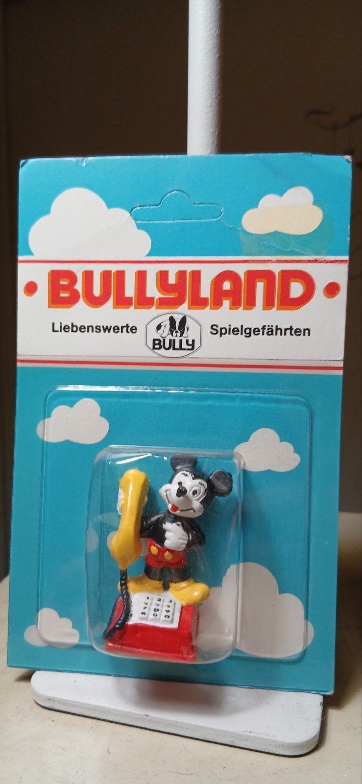 Bullyland Mickey Mouse met handgeschilderd, Ophalen of Verzenden, Nieuw