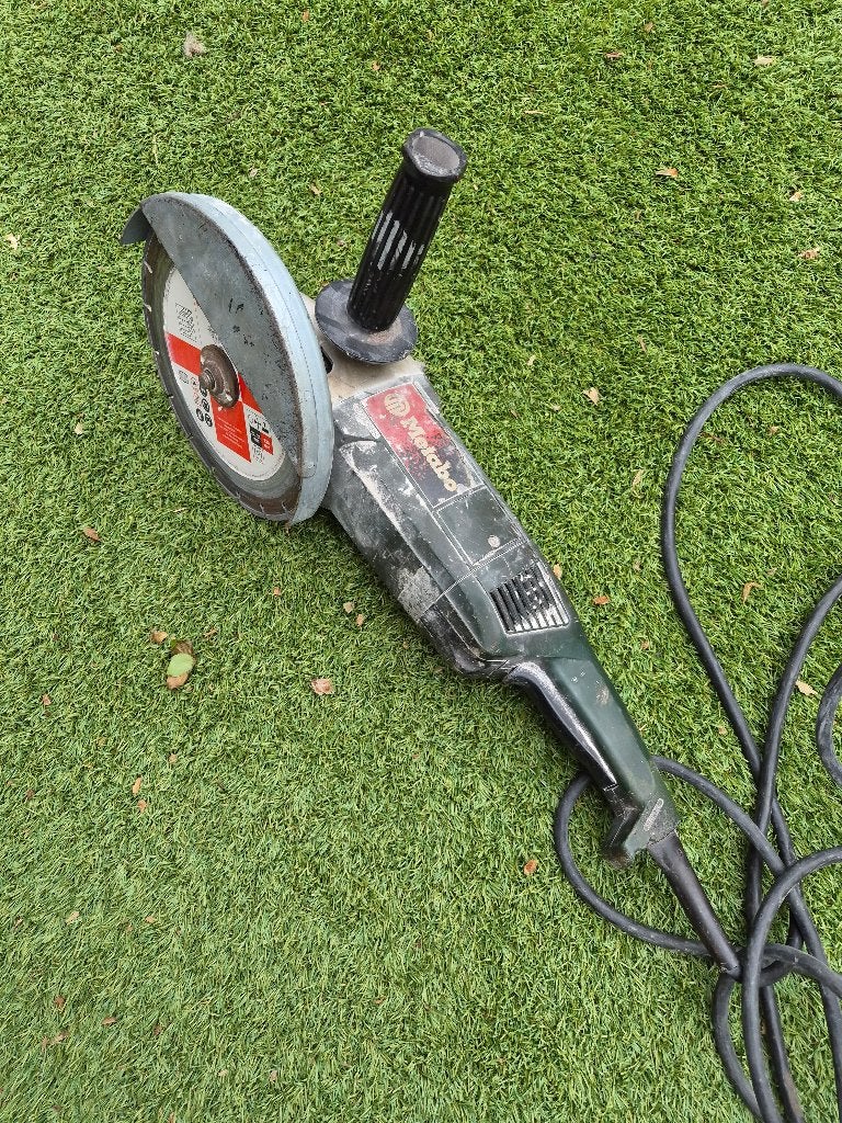 Metabo haakse slijper, Ophalen, Gebruikt, 1000 watt of meer, Haakse handslijpmachine