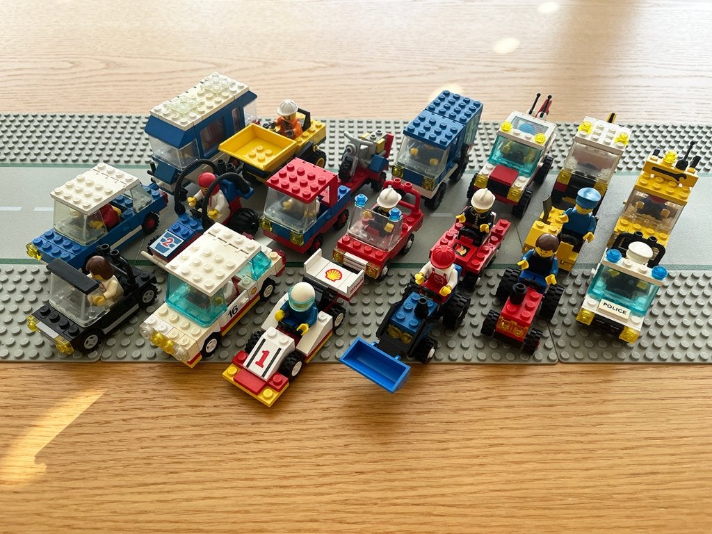 17 complete LEGOLAND auto's!, Ophalen, Gebruikt, Lego, Compleet