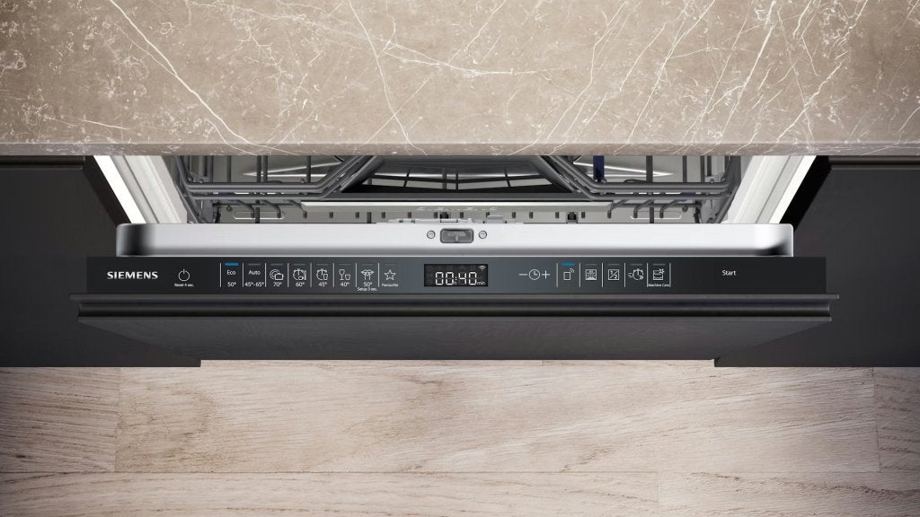 Siemens inbouwvaatwasser SX75EX13CE - iQ500, Witgoed en Apparatuur, Energieklasse A of zuiniger, BSH Huishoudapparaten, Minder dan 10 liter
