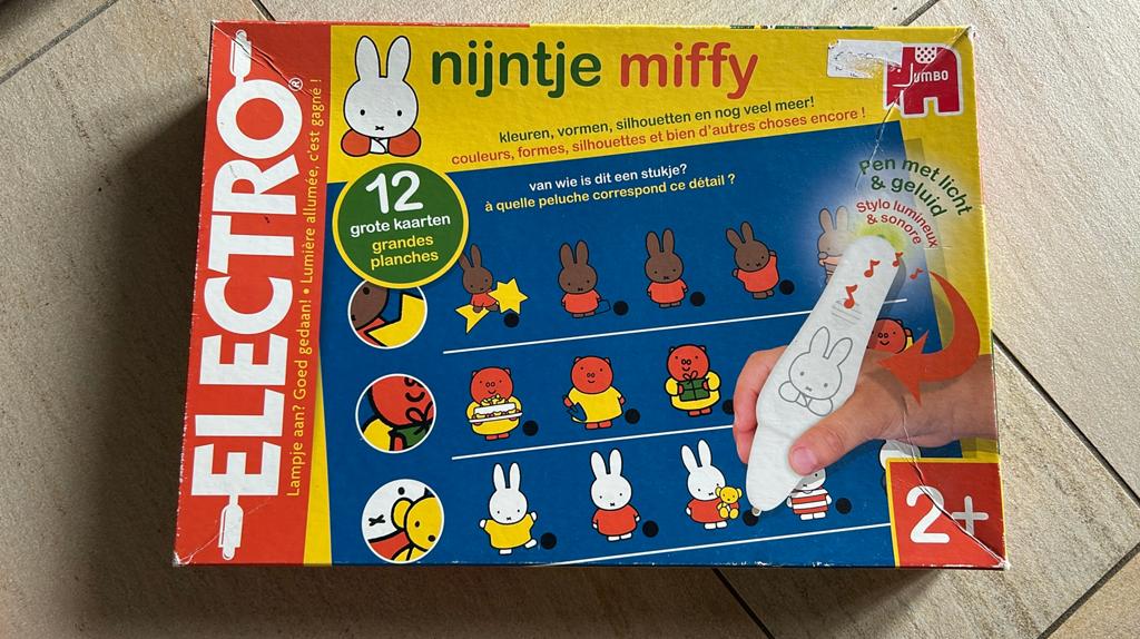 ELECTRO Nijntje kleuren, vormen, silhouetten, Ophalen of Verzenden, Gebruikt