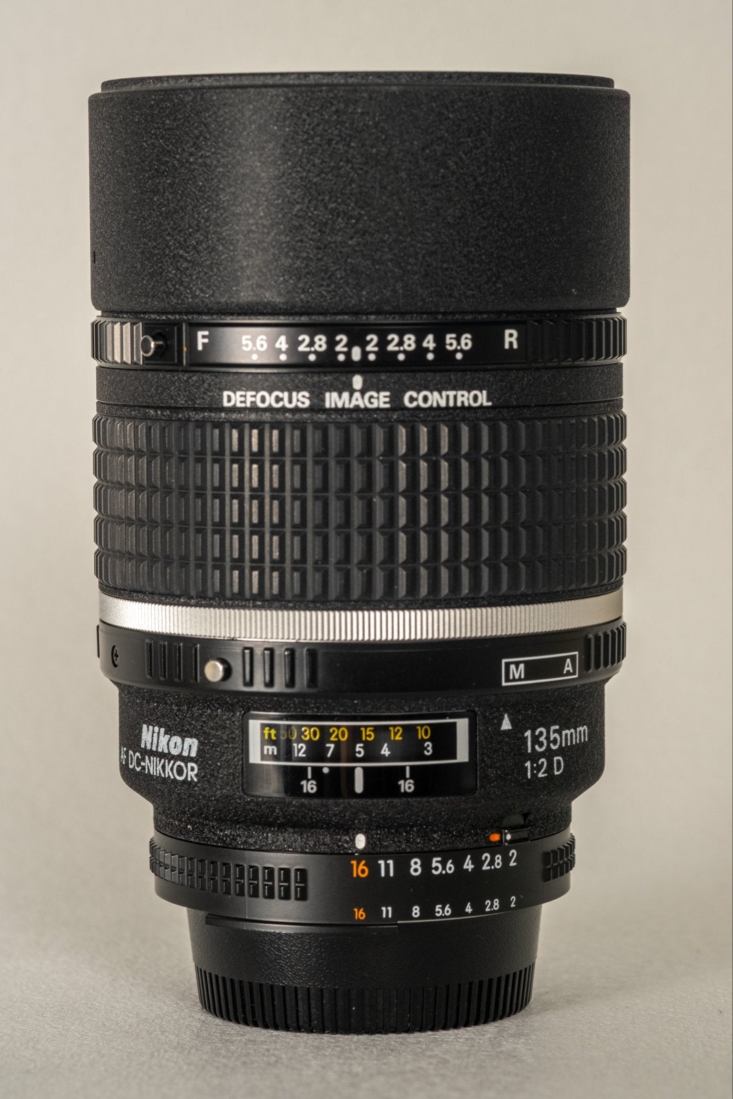 Nikon AF DC-Nikkor 135mm f/2D objectief, Ophalen, Autofocus, Nikon, Telelens