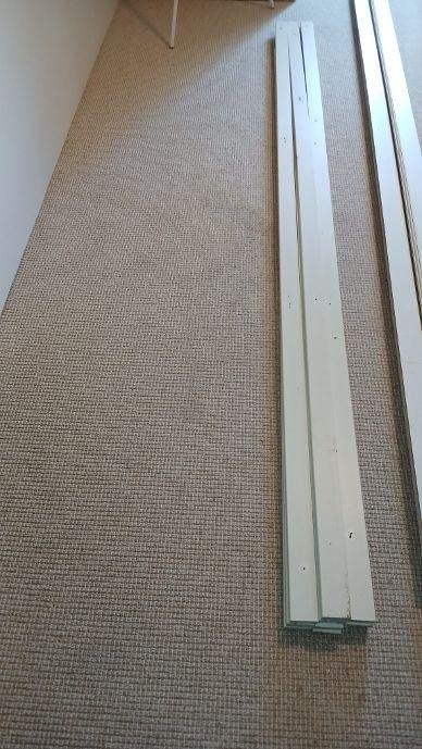 Plinten met en zonder kraal, Ophalen of Verzenden, Zo goed als nieuw, Mdf, 200 tot 250 cm