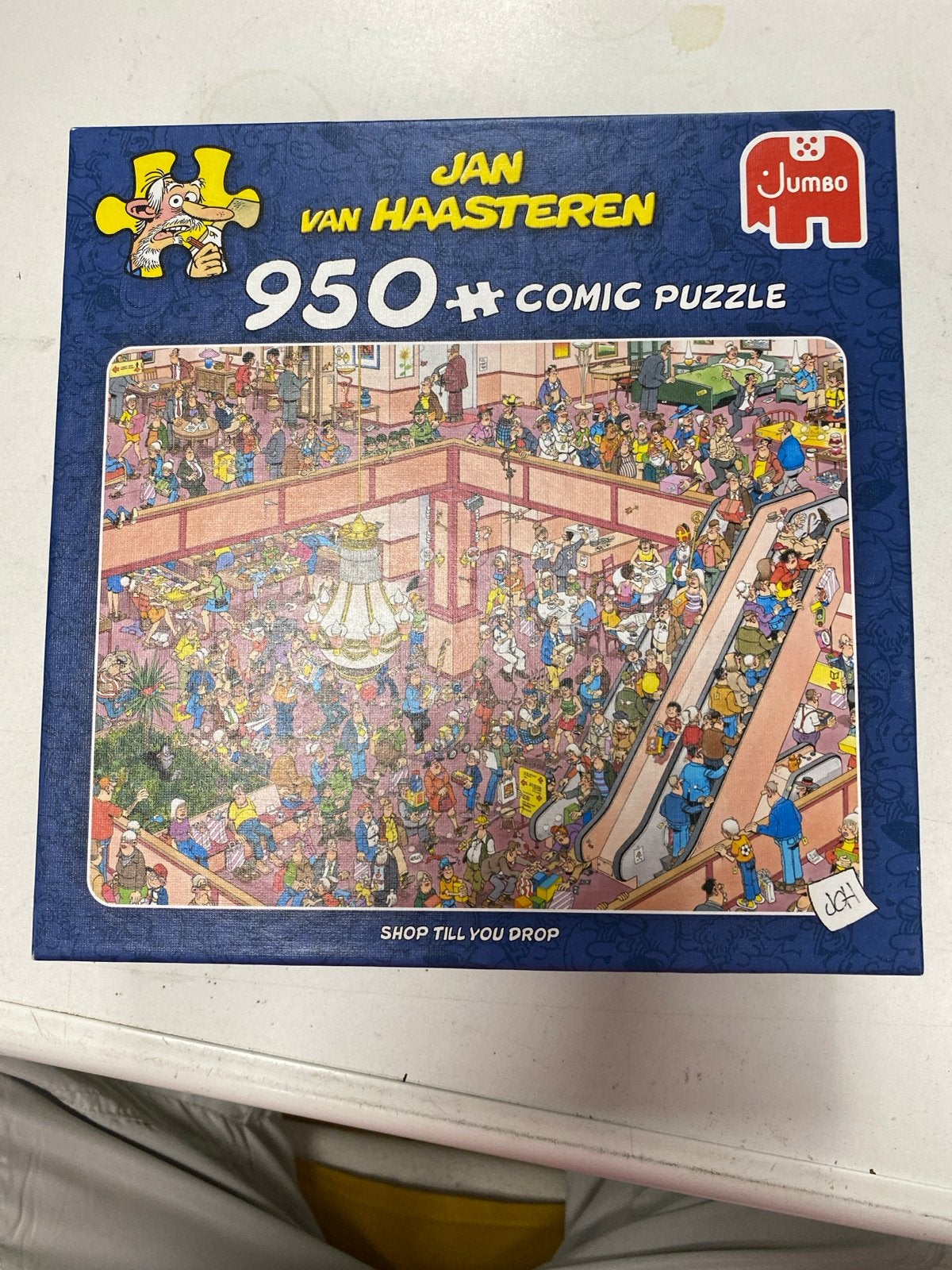Jan van Haasteren 950+ Comic Puzzel - Shop Till You Drop, Ophalen of Verzenden, 500 t/m 1500 stukjes, Zo goed als nieuw, Legpuzzel