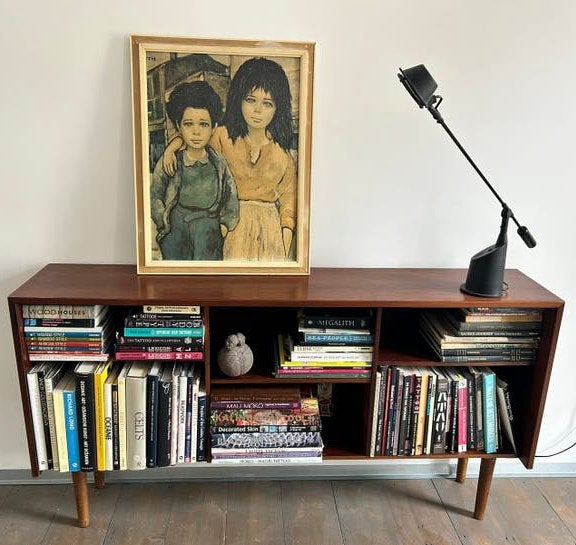 Vintage schilderij Zigeuner kinderen "Roth " 60's, Ophalen of Verzenden, Huis en Inrichting