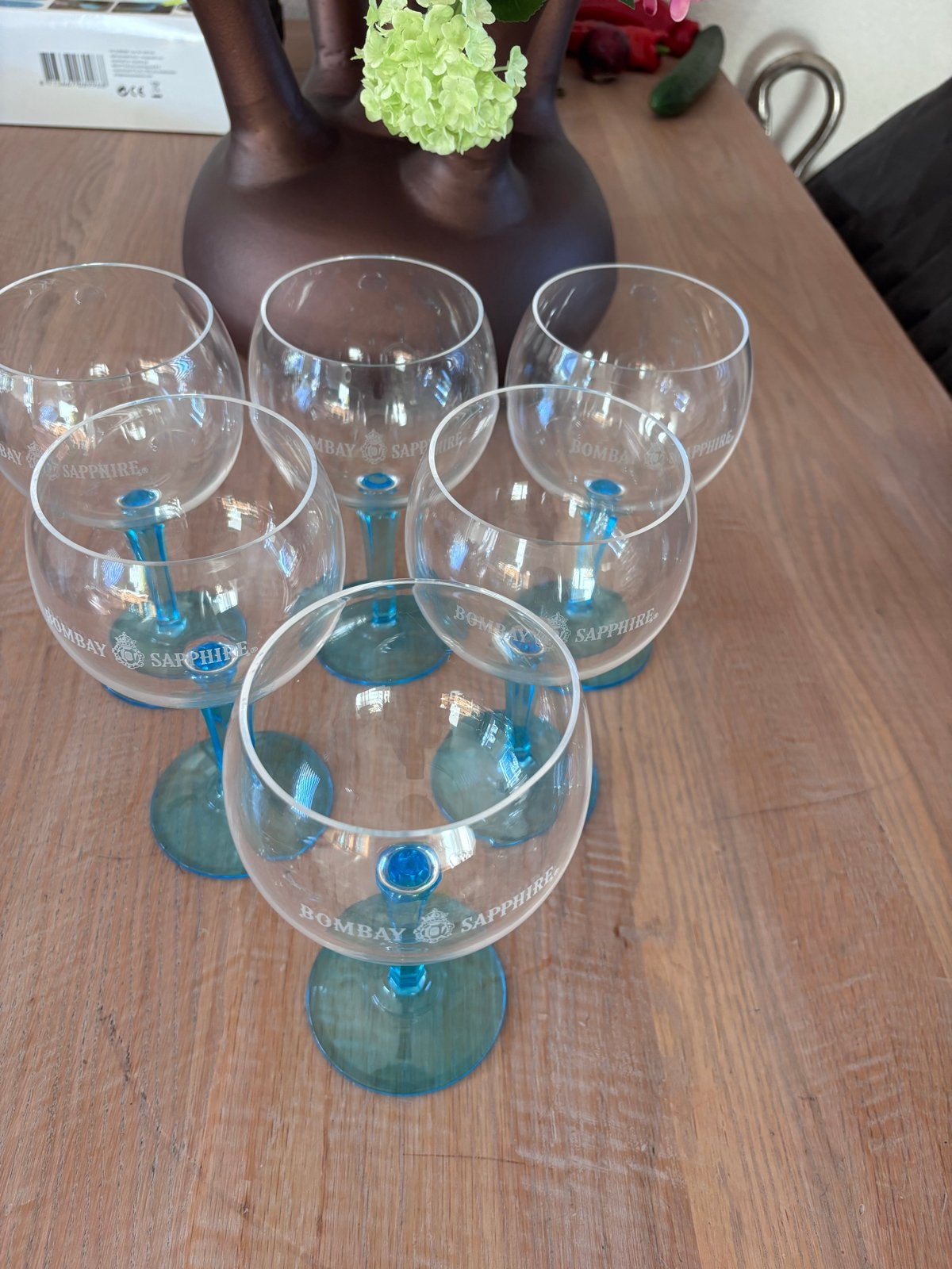 Bombay Sapphire Gin Glazen van Kunststof, Kunststof, Ophalen of Verzenden, Overige merken, Overige typen