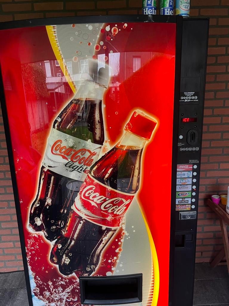Blikjes automaat, Verzamelen, Automaten | Overige, Ophalen, Gebruikt