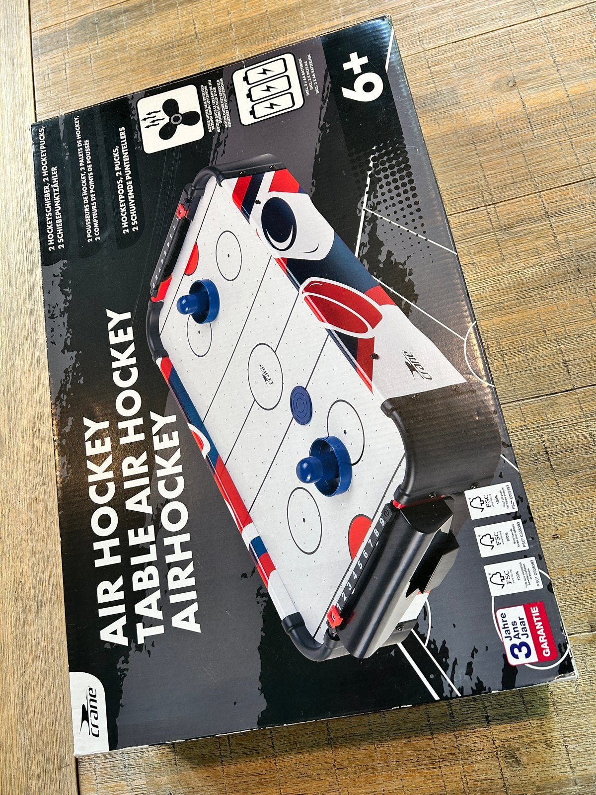 Airhockey tafel - CRANE - Zo goed als nieuw, Ophalen of Verzenden, Zo goed als nieuw, Jongen of Meisje