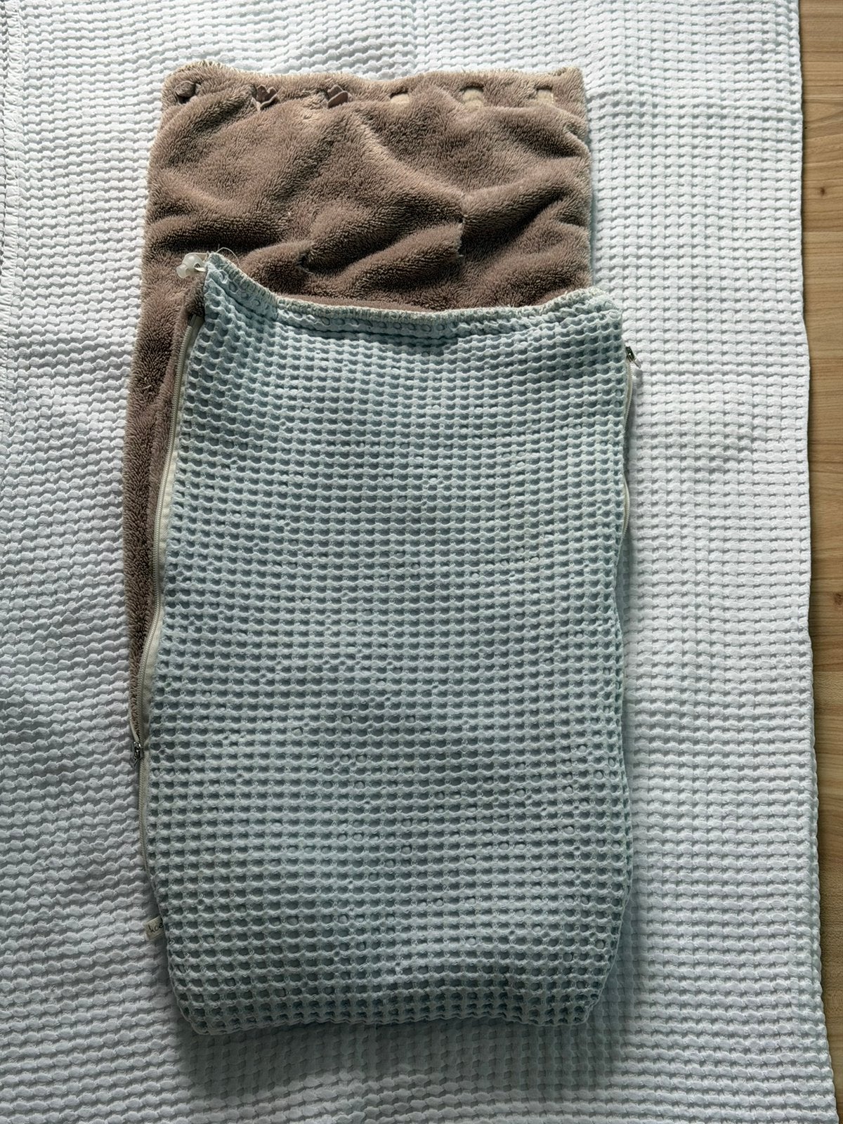 Koeka Voetenzak wafel/teddy, Ophalen of Verzenden, Zo goed als nieuw, Gevoerd, Voetenzak