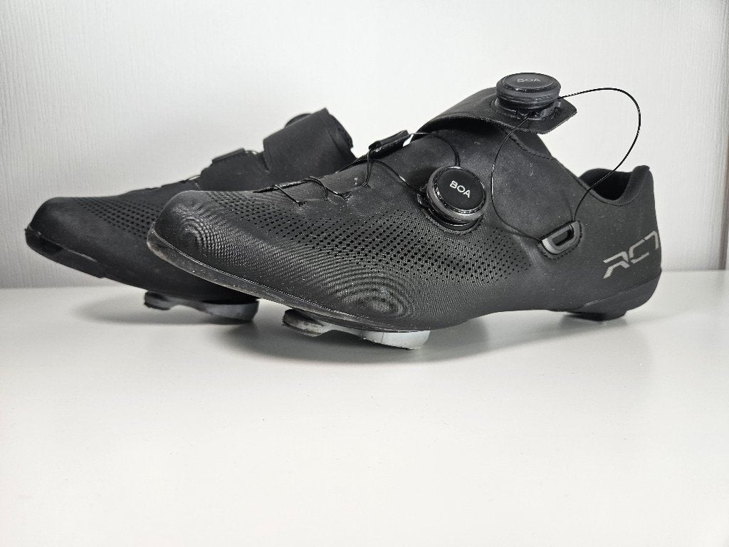 Shimano SH-RC703 racefietsschoenen Maat 44 Wide (2025 model), Ophalen of Verzenden, Zo goed als nieuw, Schoenen