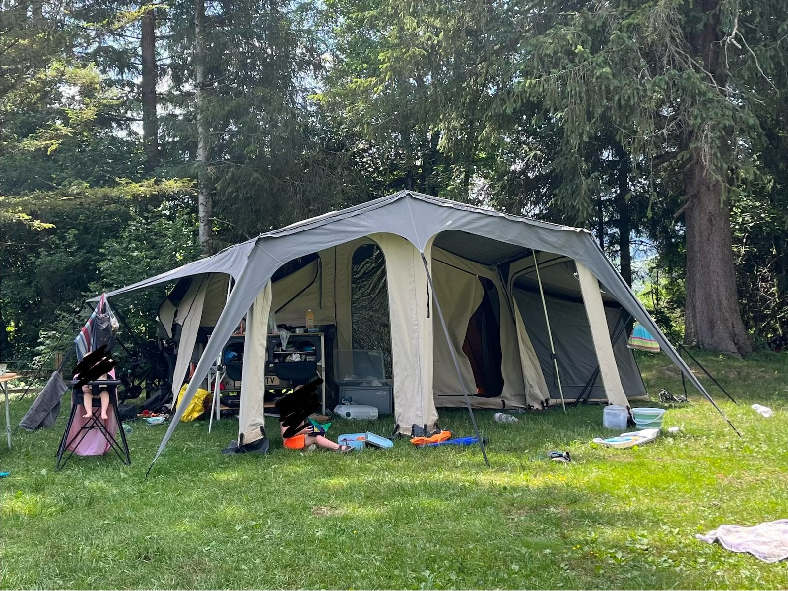 Campooz Lazy Jack (model 2025), Caravans en Kamperen, Ophalen, Meerkleurig, Aanwezig, Campooz