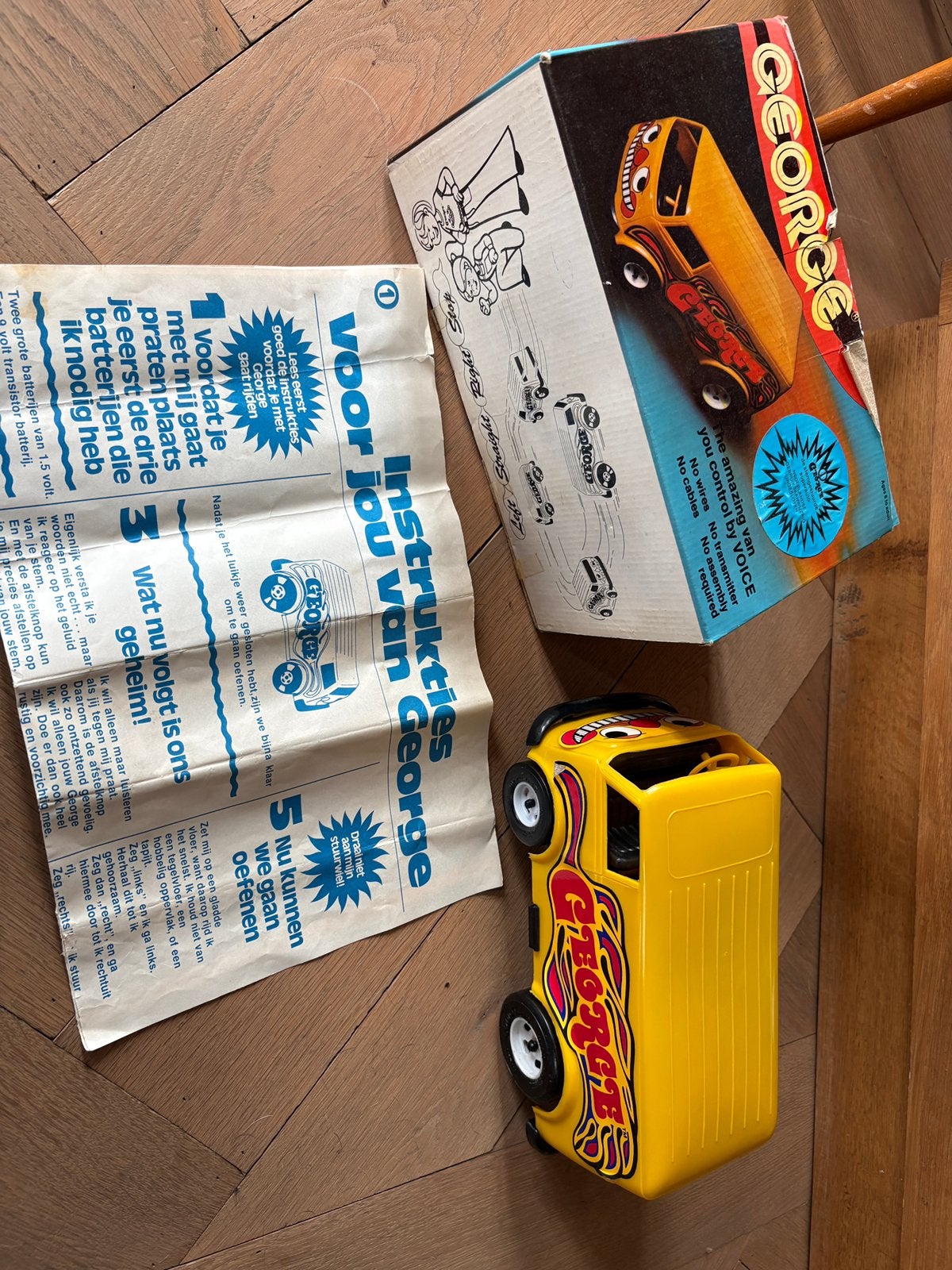Jaren 80 George VW bus, Ophalen of Verzenden, Zo goed als nieuw, Overige schalen