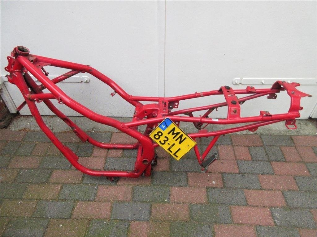 Yamaha XJ600S Diversion frame met kenteken XJ 600 S kader, Ophalen of Verzenden, Gebruikt