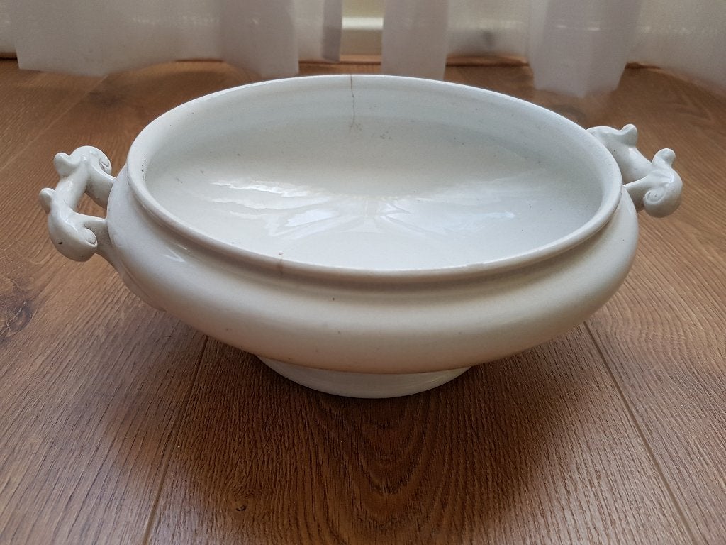 Societe Ceramique Maestricht dekschaal doorsnede 20 cm, Antiek en Kunst, Ophalen