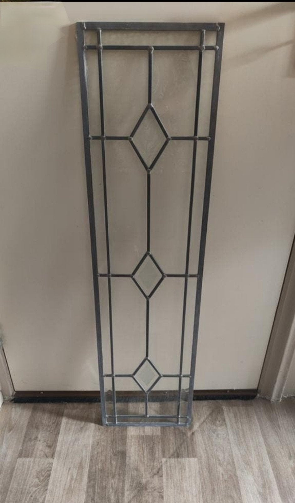 voordeur glas en lood raam, Ophalen, Zo goed als nieuw, Glas, Cd's
