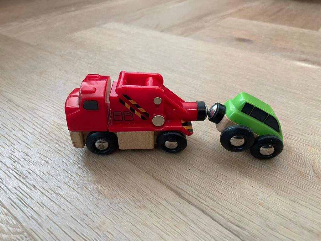 Brio Sleepwagen 33528 met auto, Ophalen of Verzenden, Zo goed als nieuw