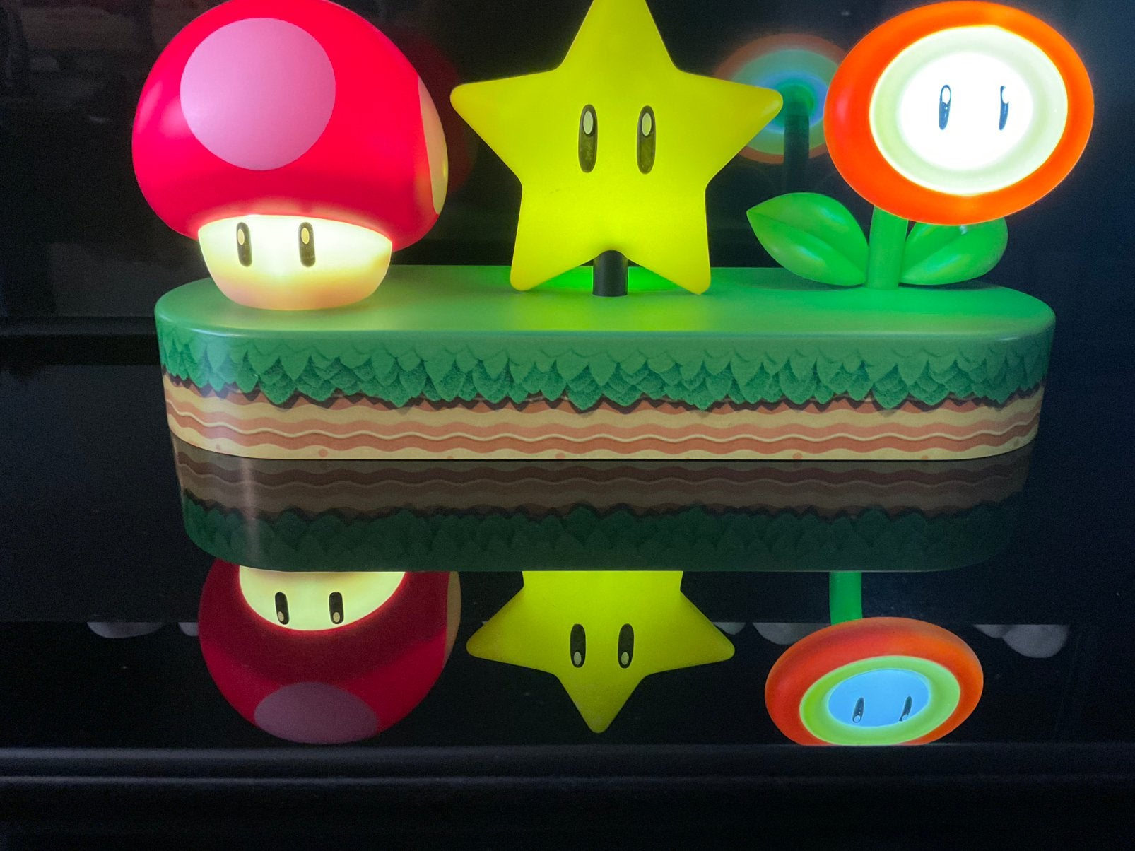 Super Mario Bros. Paladone Icons Light, werkt! Usb en bat., Ophalen, Overige figuren, Zo goed als nieuw, Gebruiksvoorwerp