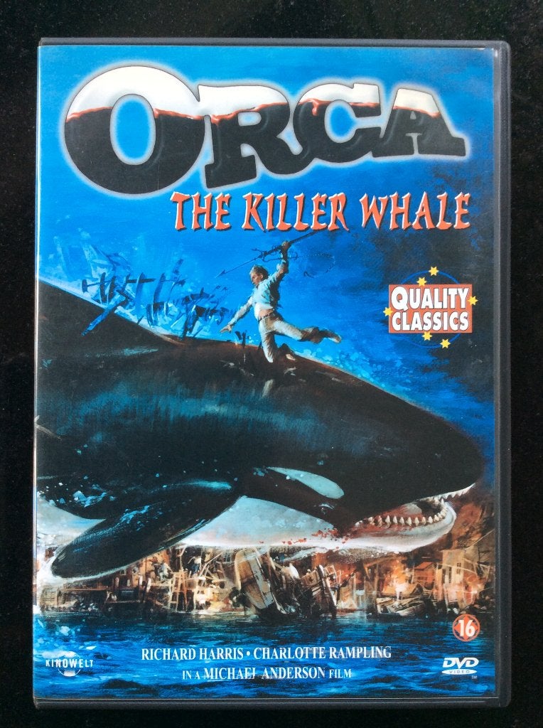 Orca (The Killer Whale) DVD, Vanaf 16 jaar, Ophalen of Verzenden, Zo goed als nieuw, Overige genres