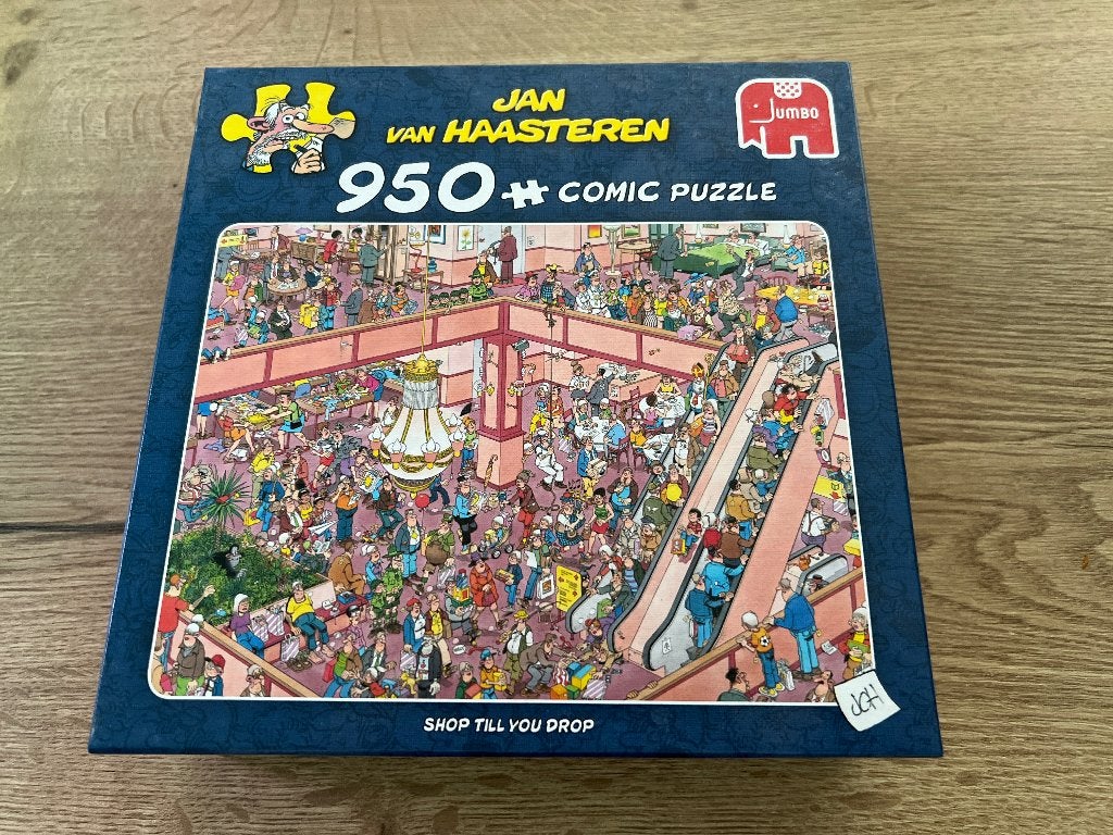Jan van Haasteren - Shop Till You Drop, Ophalen of Verzenden, 500 t/m 1500 stukjes, Zo goed als nieuw, Legpuzzel