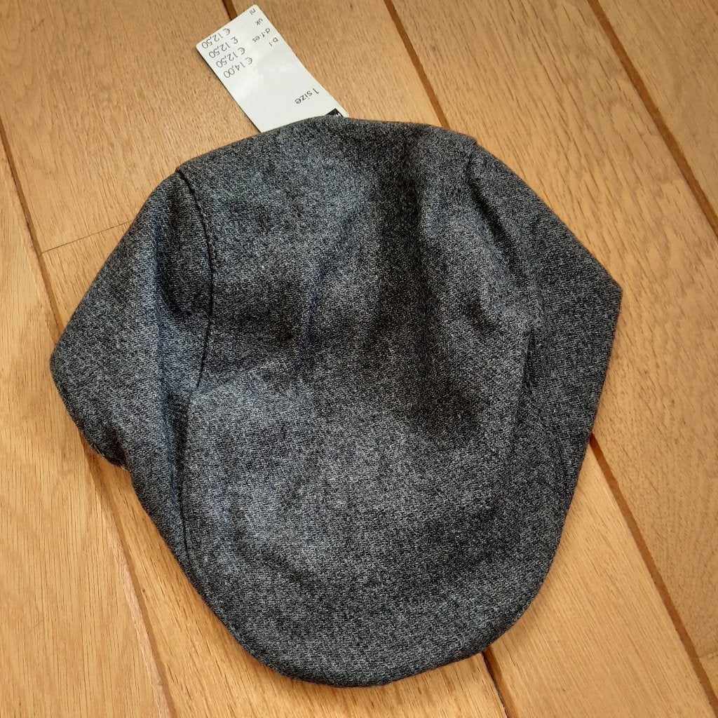 Flat cap pet boerenpet grijs grijs tweed One Size - nieuw -, Ophalen of Verzenden, Nieuw