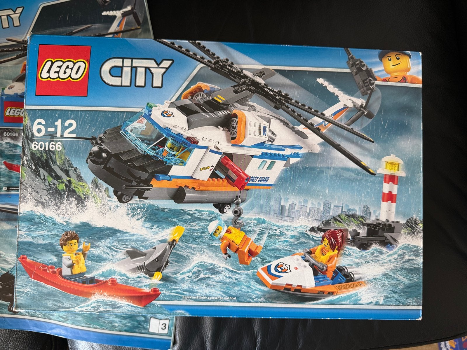 LEGO City 60166 Zware Reddingshelikopter (onderdelen missen), Ophalen of Verzenden, Gebruikt