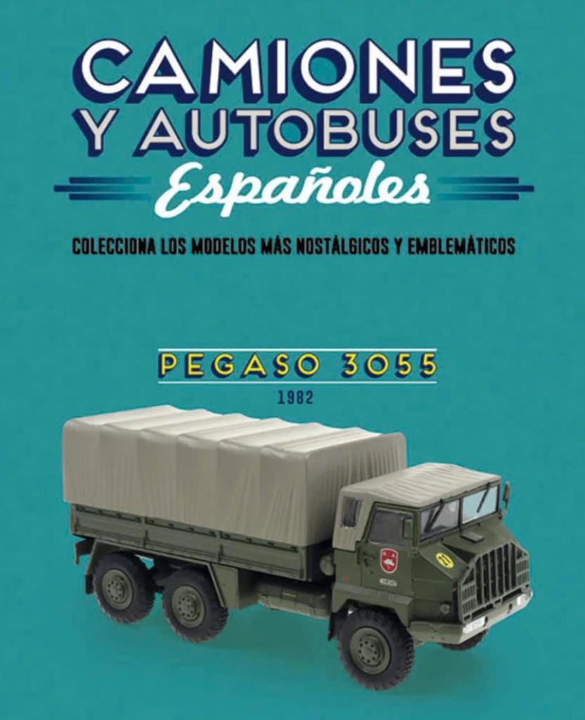 Pegaso 3055 Militair Leger 1986 1/43 IXO Spaanse serie # 40, Verzenden, Nieuw, Bus of Vrachtwagen, Overige merken
