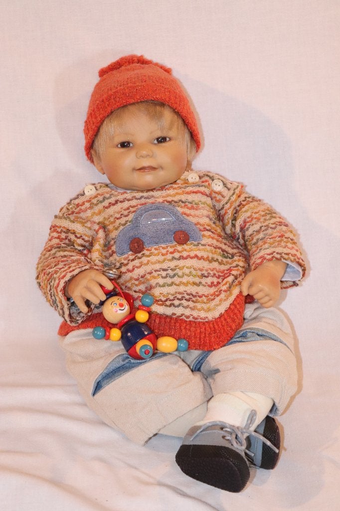 SIGGI, Designer poppen, Reborn, Ophalen of Verzenden, Zo goed als nieuw, Pop, Levensecht of Reborn