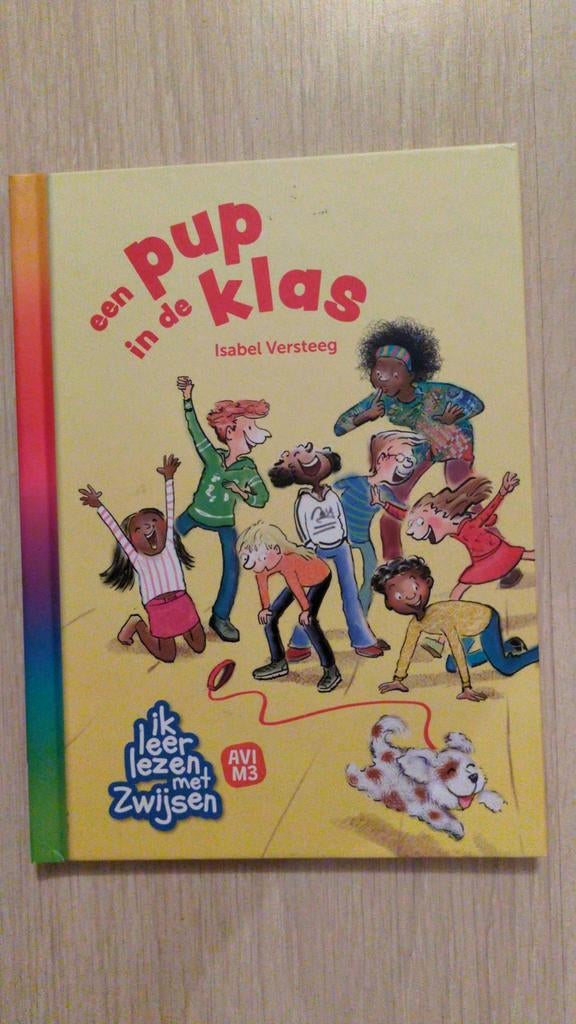 Isabel Versteeg - een pup in de klas, Fictie algemeen, Isabel Versteeg, Ophalen of Verzenden, Zo goed als nieuw