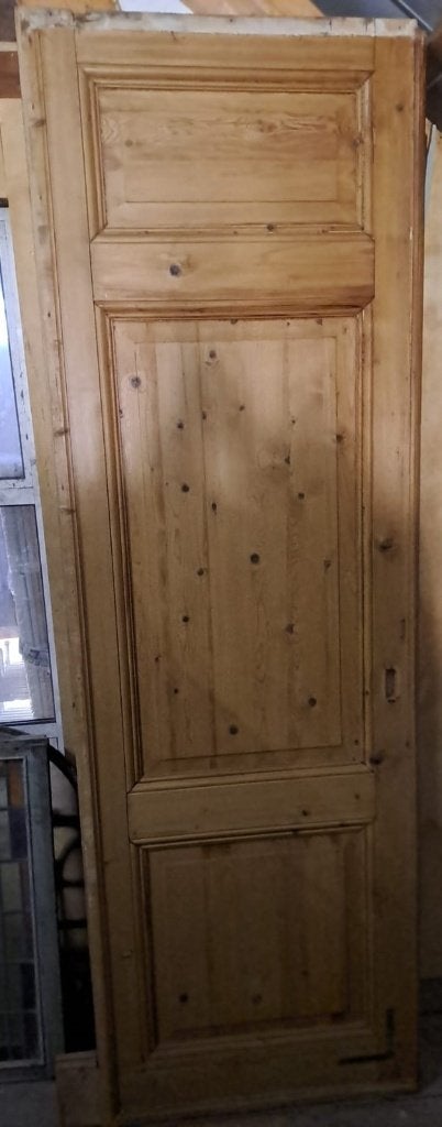 Houten Schuifdeur 800 x 2560 mm, Doe-het-zelf en Verbouw, Ophalen, Gebruikt, 80 tot 100 cm, 215 cm of meer