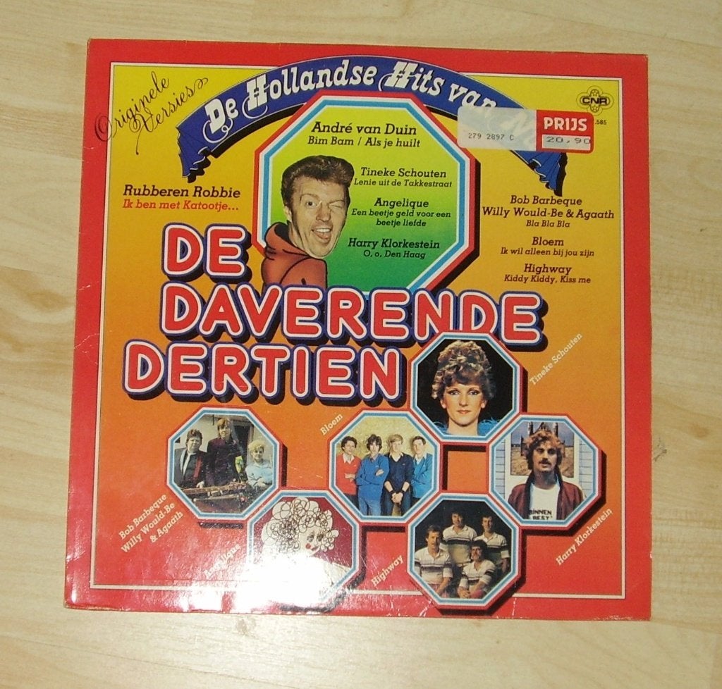 LP - various - De Daverende Dertien, LP, Gebruikt, Pop, Ophalen of Verzenden