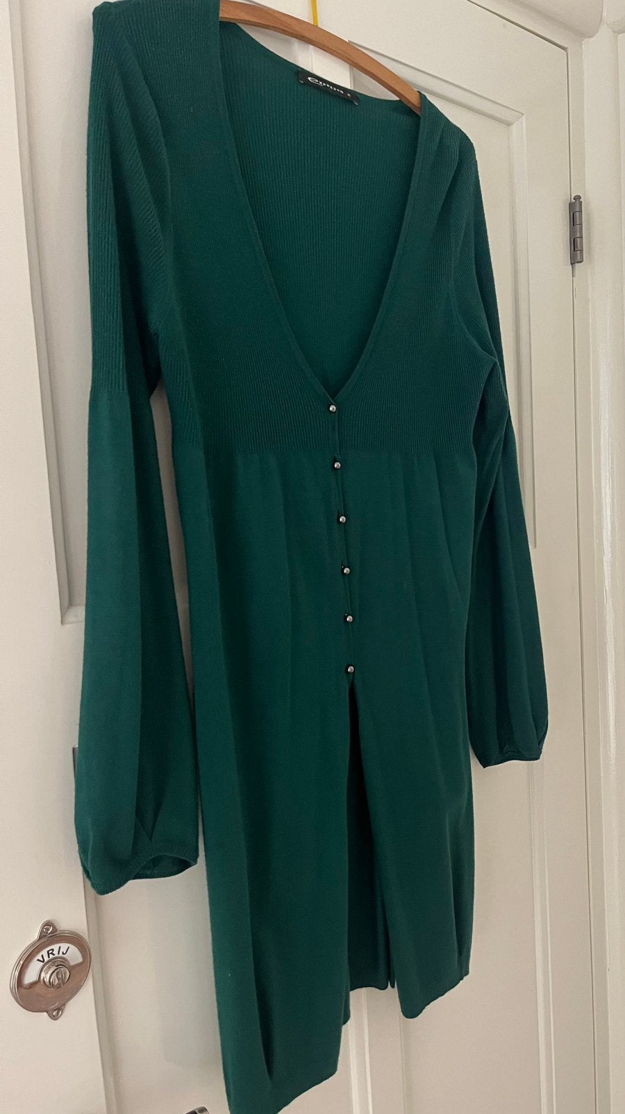 Vest van Expresso, donkergroen, maat M, Kleding | Dames, Ophalen of Verzenden, Gedragen, Maat 38/40 (M), Groen