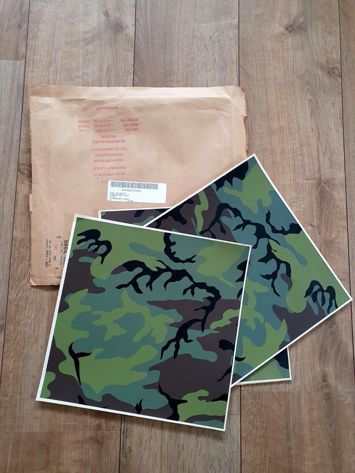 HGU  Woodland Camo Film  USAF late 70's mid 80's, Ophalen of Verzenden