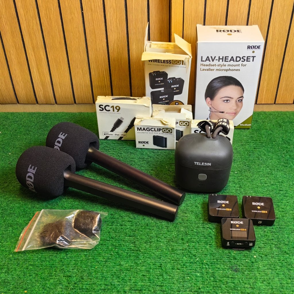 RODE Wireless Go II Set - In Nette Staat, Rode, Gebruikt, Support@rode.com, 107 Carnarvon Street
Silverwater, NSW 2128
Australia
