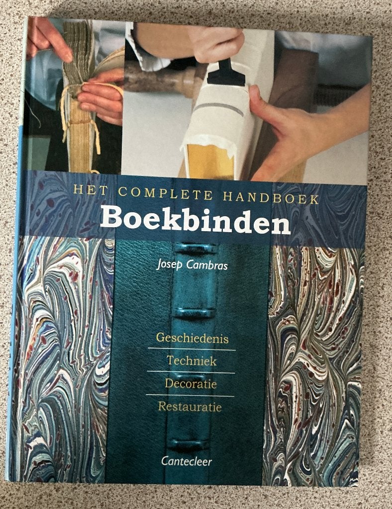 Het complete handboek Boekbinden - Josep Cambras, Ophalen of Verzenden, Zo goed als nieuw, Overige onderwerpen, Josep Cambras