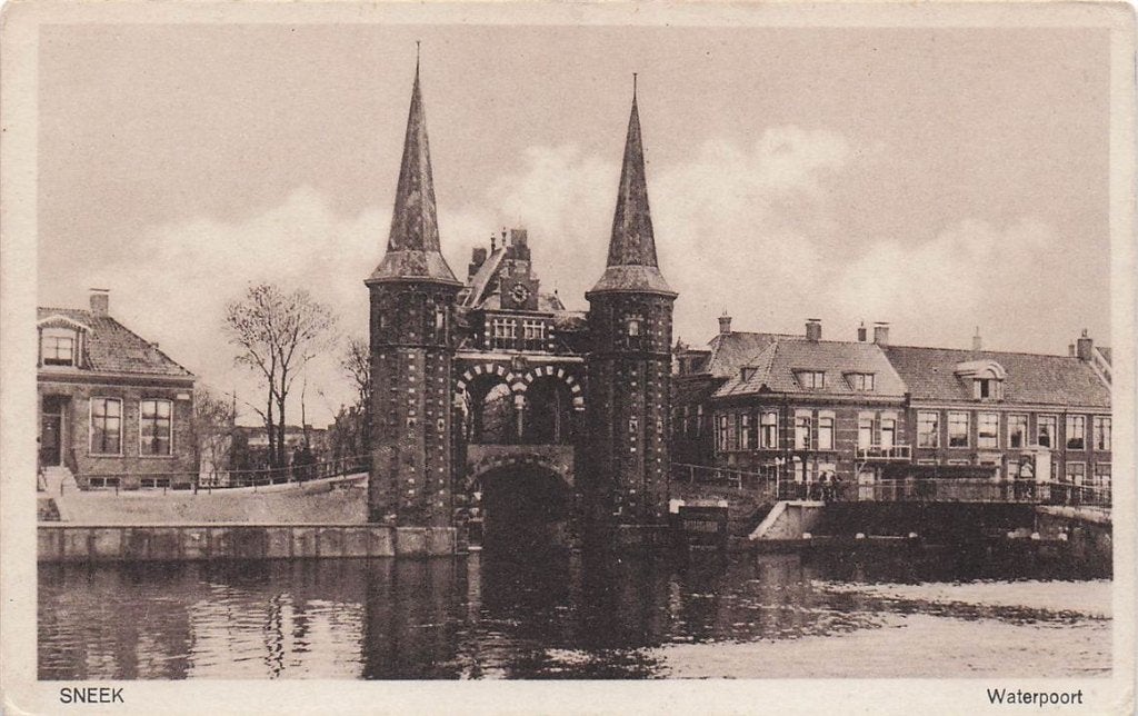 703-356-045 Sneek Waterpoort, Verzenden, Voor 1920, Friesland