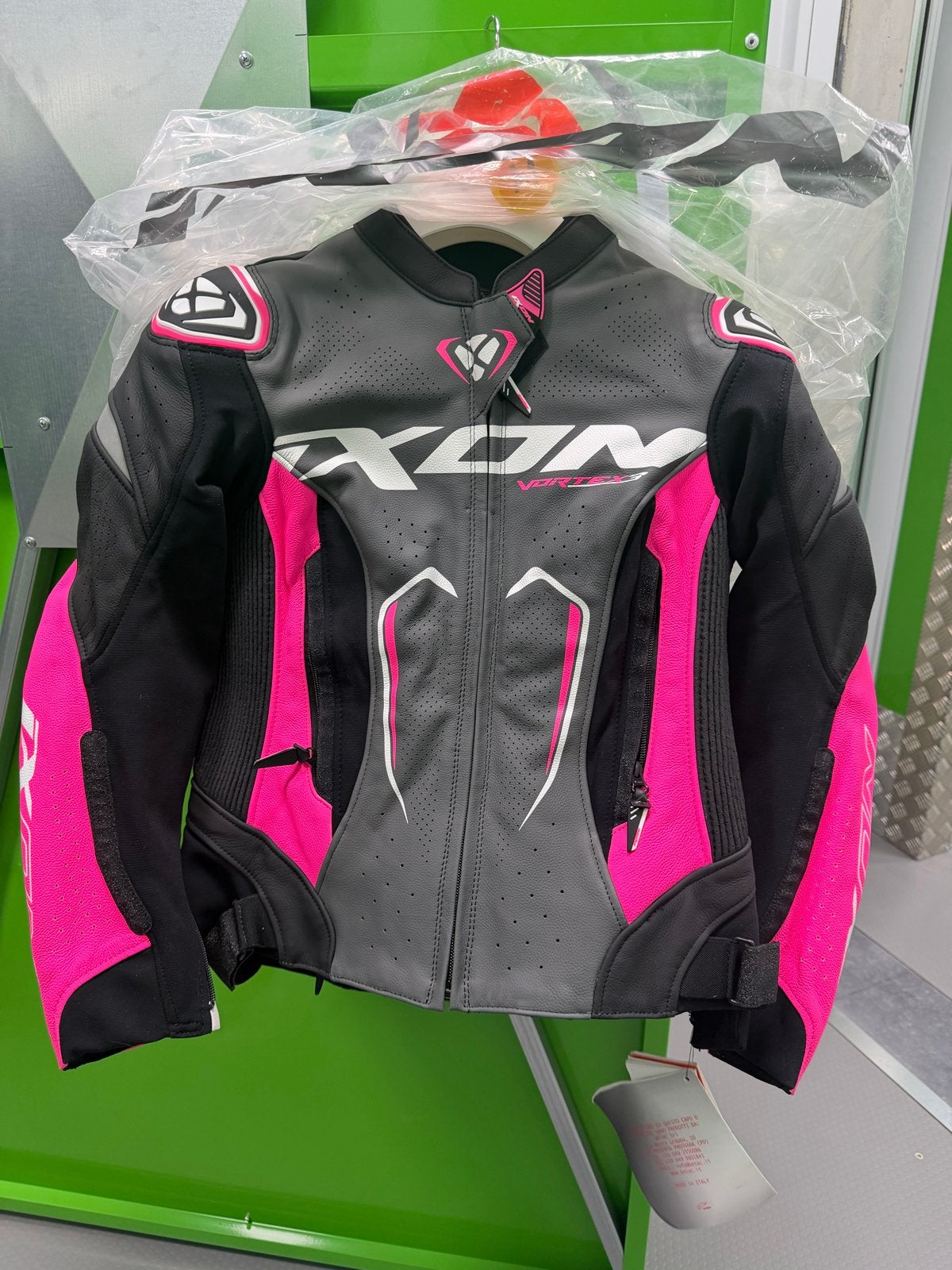 Ixon Vortex 3 Dames Motorpak - Zwart/Roze (Nieuw) maat M, Ophalen, Nieuw met kaartje, Dames, Combipak