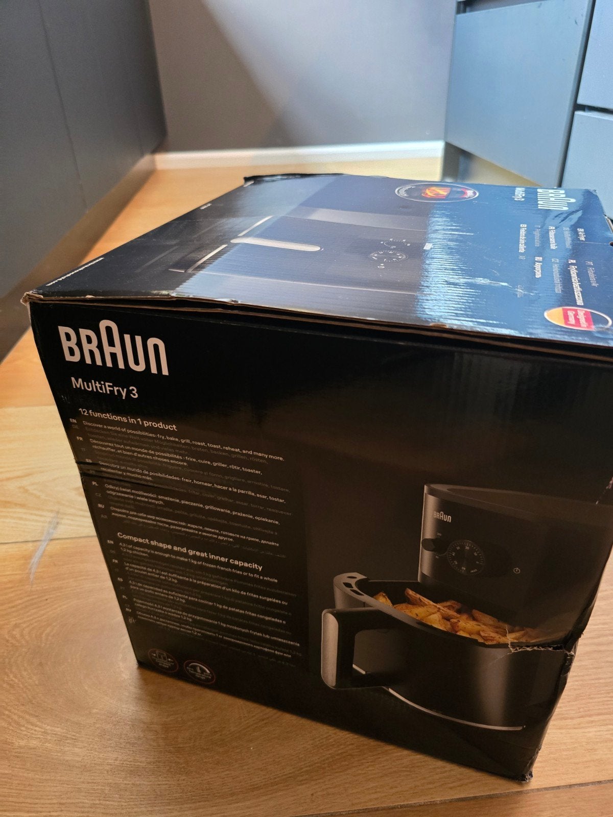 Braun MultiFry 3 Airfryer - Nieuw in doos, ongebruikt, Witgoed en Apparatuur, Frituurpannen, Ophalen of Verzenden, Nieuw