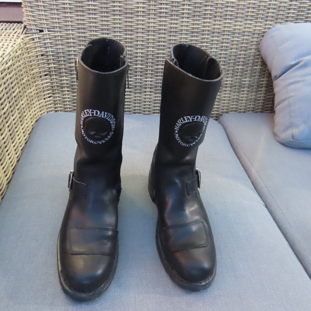 Harley motorlaarzen 42,5 (USA9), Motoren, Kleding | Motorkleding, Heren, Harley Davidson. Origineel., Ophalen of Verzenden, Laarzen