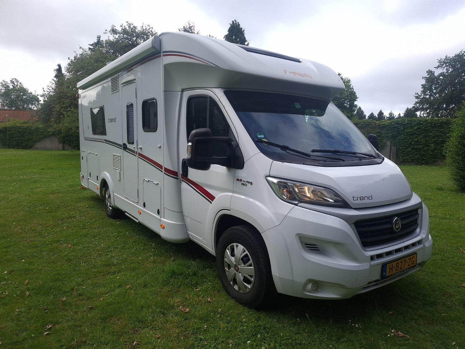 Dethleffs Trend Limited Edition T7017 Camper, Caravans en Kamperen, Startonderbreker, Airconditioning, Fiat, Luifel