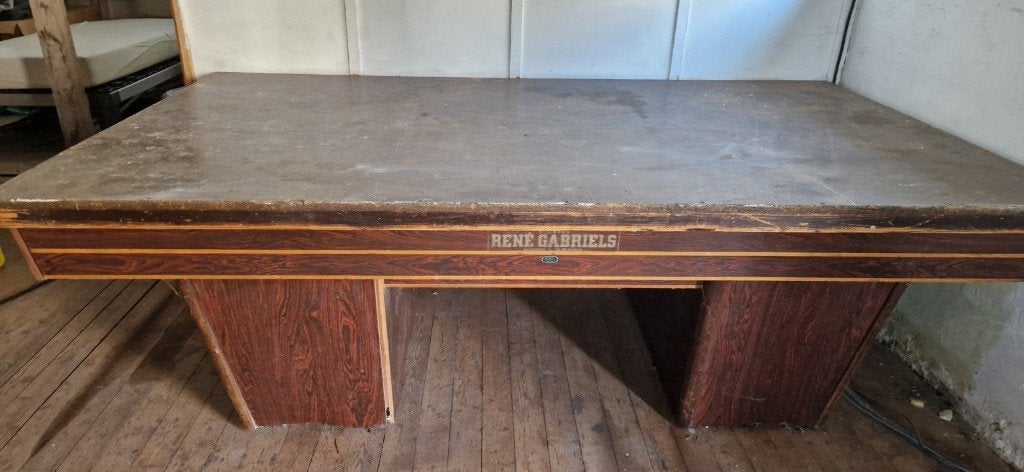 Biljaard tafel Rene Gabriels, Sport en Fitness, Biljarten en Poolen, Ophalen, Gebruikt, Biljarttafel
