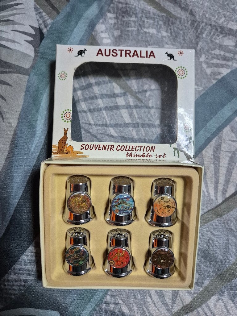 vingerhoedjes uit Australië, Ophalen of Verzenden, Zo goed als nieuw
